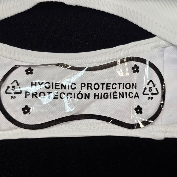 New Herseas High Waisted High Cut Ribbed Bikini Two Piece Swimsuit M - Picture 10 of 11